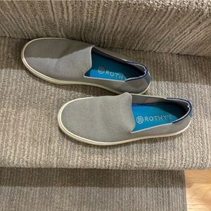 Iridescent Rothy’s sneakers